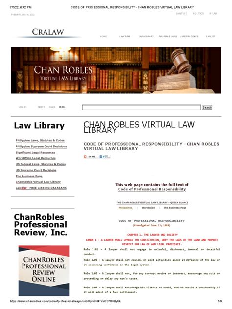 chanrobles virtual law library